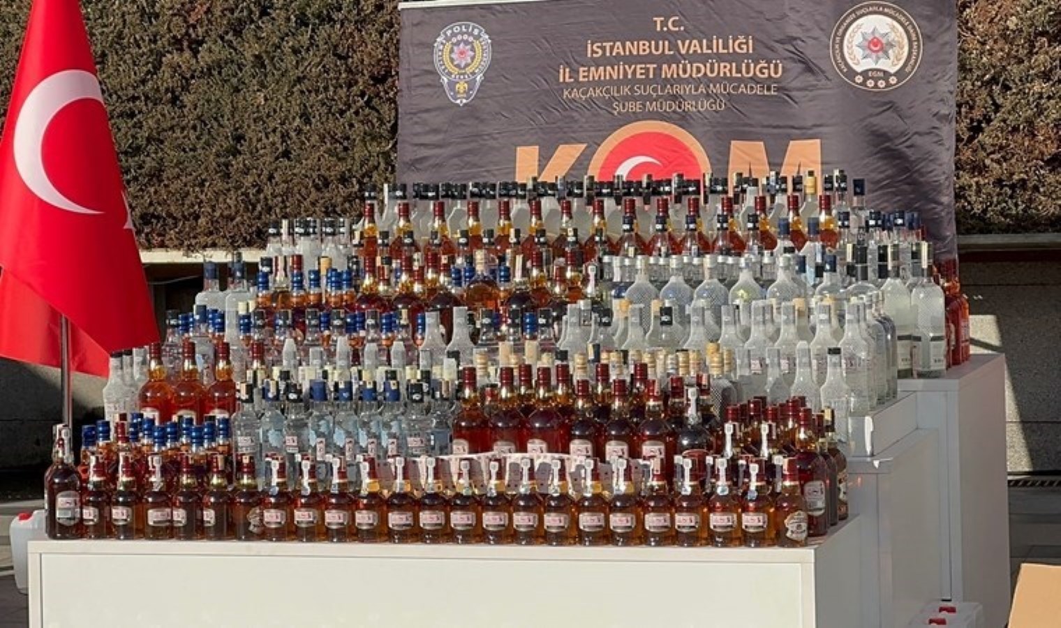 İstanbul’da sahte içki operasyonu!