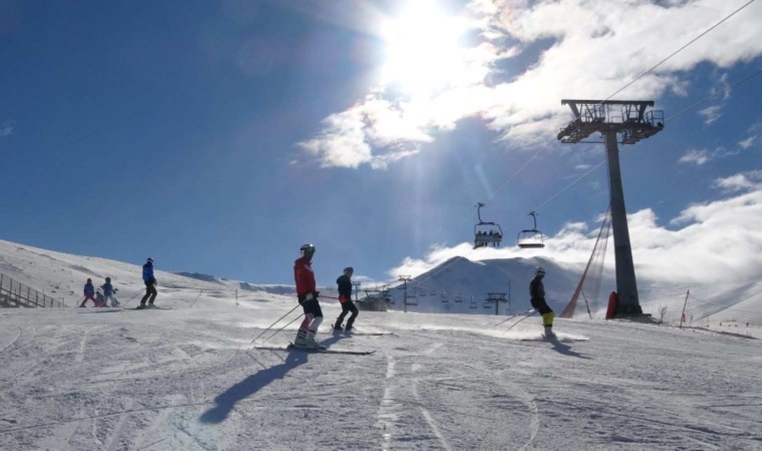 Kayak merkezlerinde en fazla kar kalınlığı Palandöken’de ölçüldü