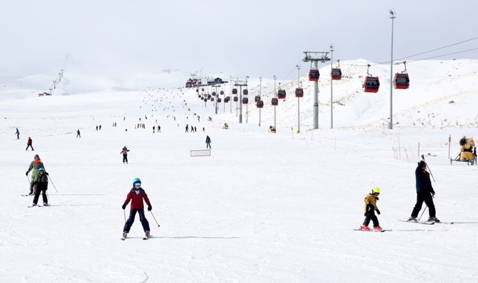 Kayak merkezlerindeki kar kalınlığı ölçüldü: En fazla kar nerede?