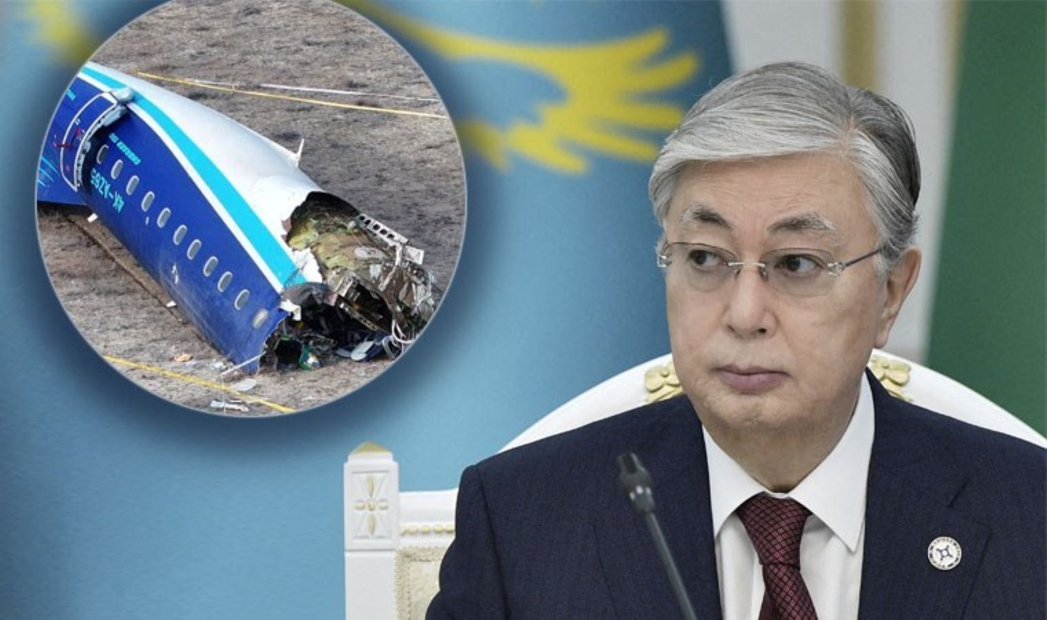Kazakistan Cumhurbaşkanı Tokayev’den düşürülen Azerbaycan uçağına ilişkin açıklama