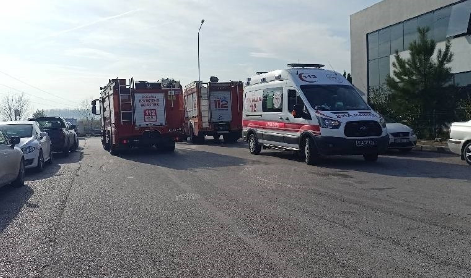 Kocaeli’ndeki özel hastanede korkutan yangın!