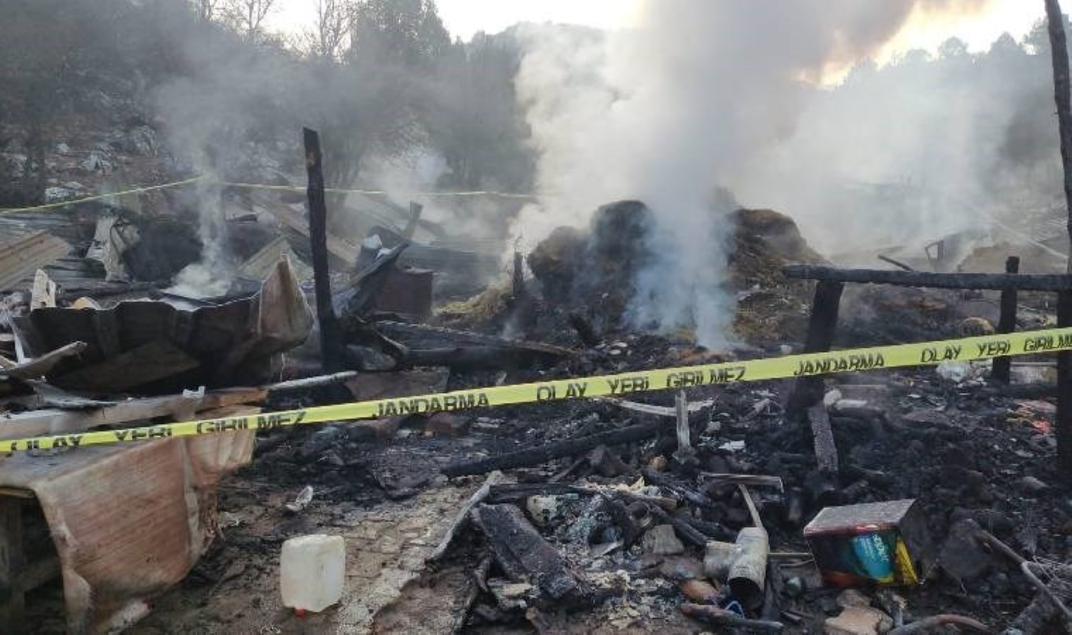 Konya’da facia… Evli çifti yangın ayırdı!