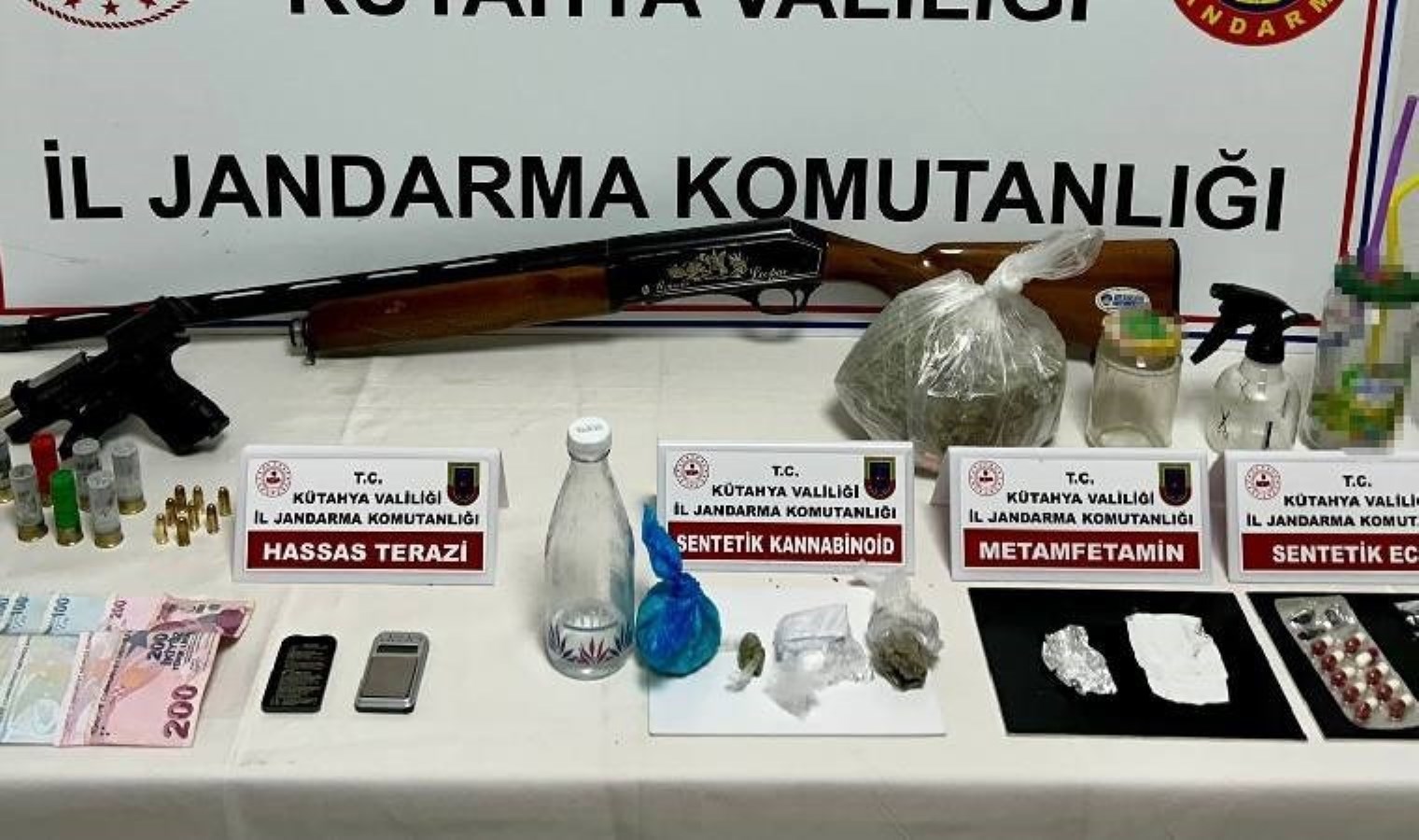 Kütahya’da uyuşturucu operasyonu: Gözaltılar var!