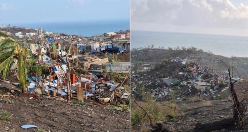 Mayotte Adası’nı Chido Kasırgası vurdu: Saatte 200 km hızdan fazla!