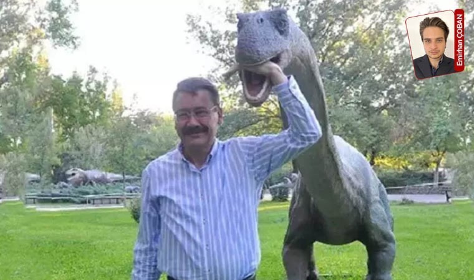 Melih Gökçek ‘hareketli ve sesli’ diye övündüğü heykeli 3 katı pahalıya almış: Servet değerinde dinazor