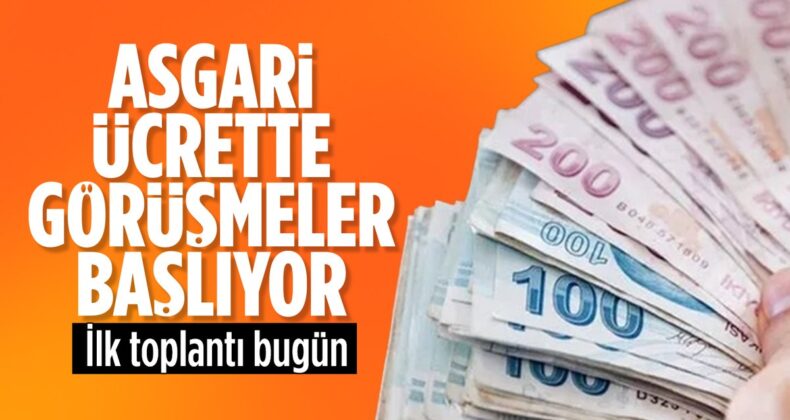 Milyonların gözü bu toplantıda: Asgari ücret görüşmeleri bugün başlıyor