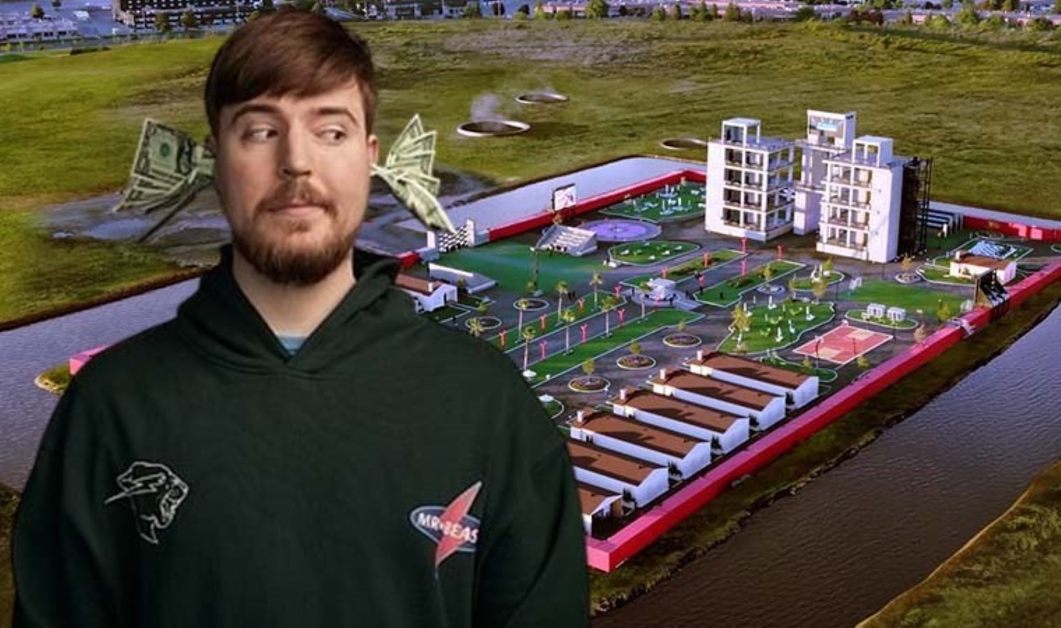 MrBeast, düzenlediği yarışma için 14 milyon dolarlık şehir inşa etti!