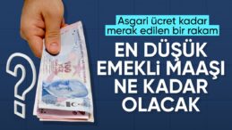 Ocak 2025’te en düşük emekli maaşı beklentisi