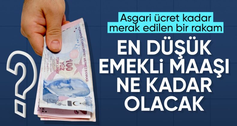 Ocak 2025’te en düşük emekli maaşı beklentisi