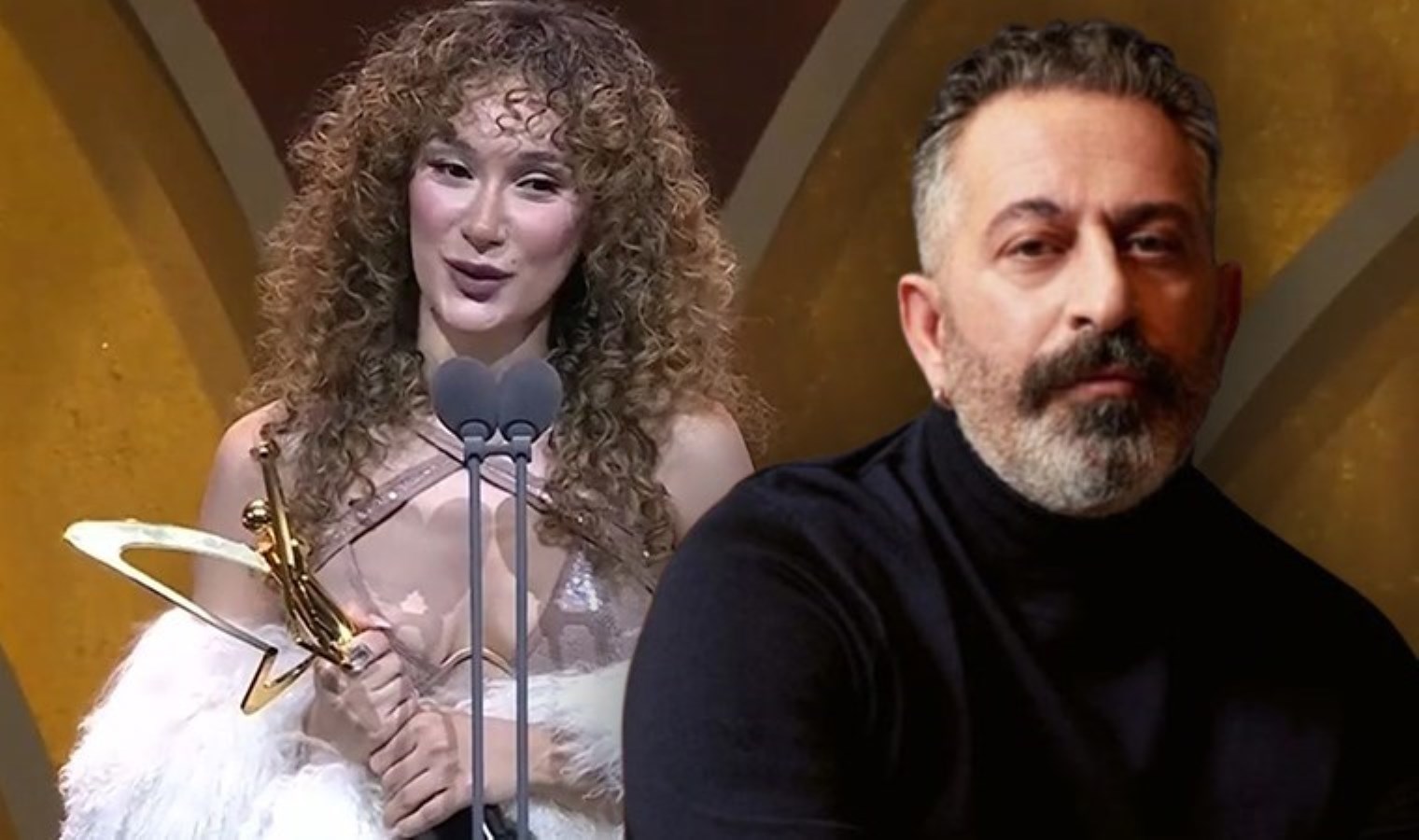 Ödülünü Cem Yılmaz’a ithaf etti… Mela Bedel’e yanıt geldi: ‘Tebrik ederim gülüm’