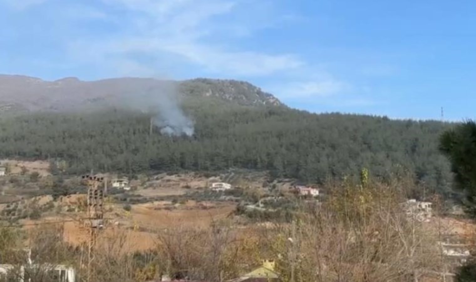 Osmaniye’de çıkan orman yangını söndürüldü