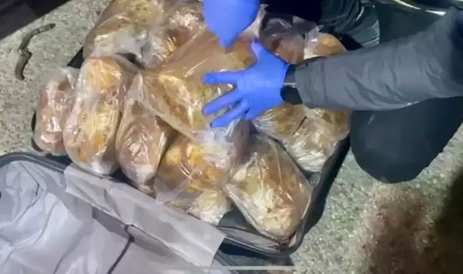 Osmaniye’de TIR baskını! Valizden 21.7 kilo ‘uyuşturucu’ çıktı