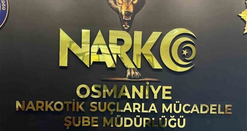 Osmaniye’de uyuşturucu operasyonu: Çok sayıda madde ele geçirildi