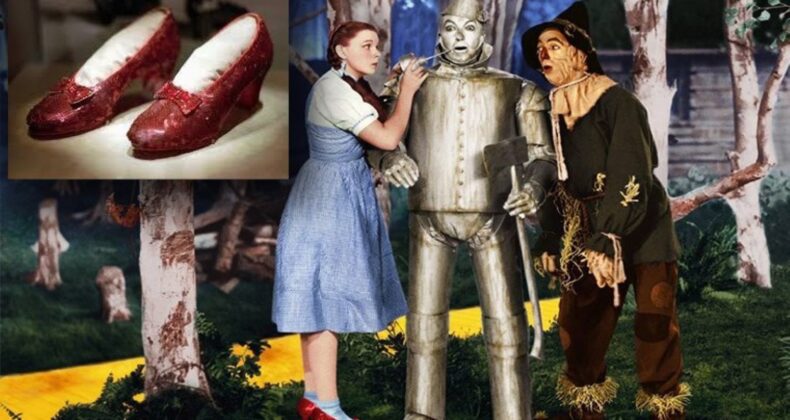 Oz Büyücüsü filminde Dorothy karakterine hayat veren Judy Garland’ın ayakkabıları rekor fiyata satıldı