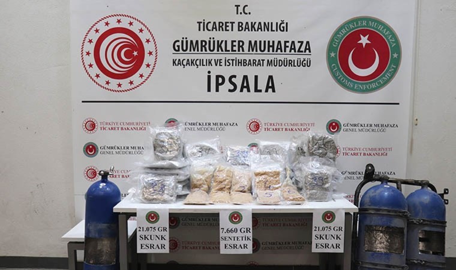 Piyasa değeri 529 milyon lira… İpsala ve Esendere’de tam 493 kilo ‘uyuşturucu’ ele geçirildi