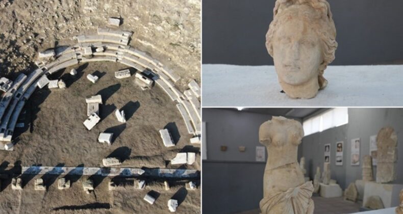 Pompeiopolis Antik Kenti’nde heyecanlandıran keşif: Afrodit heykelleri bulundu