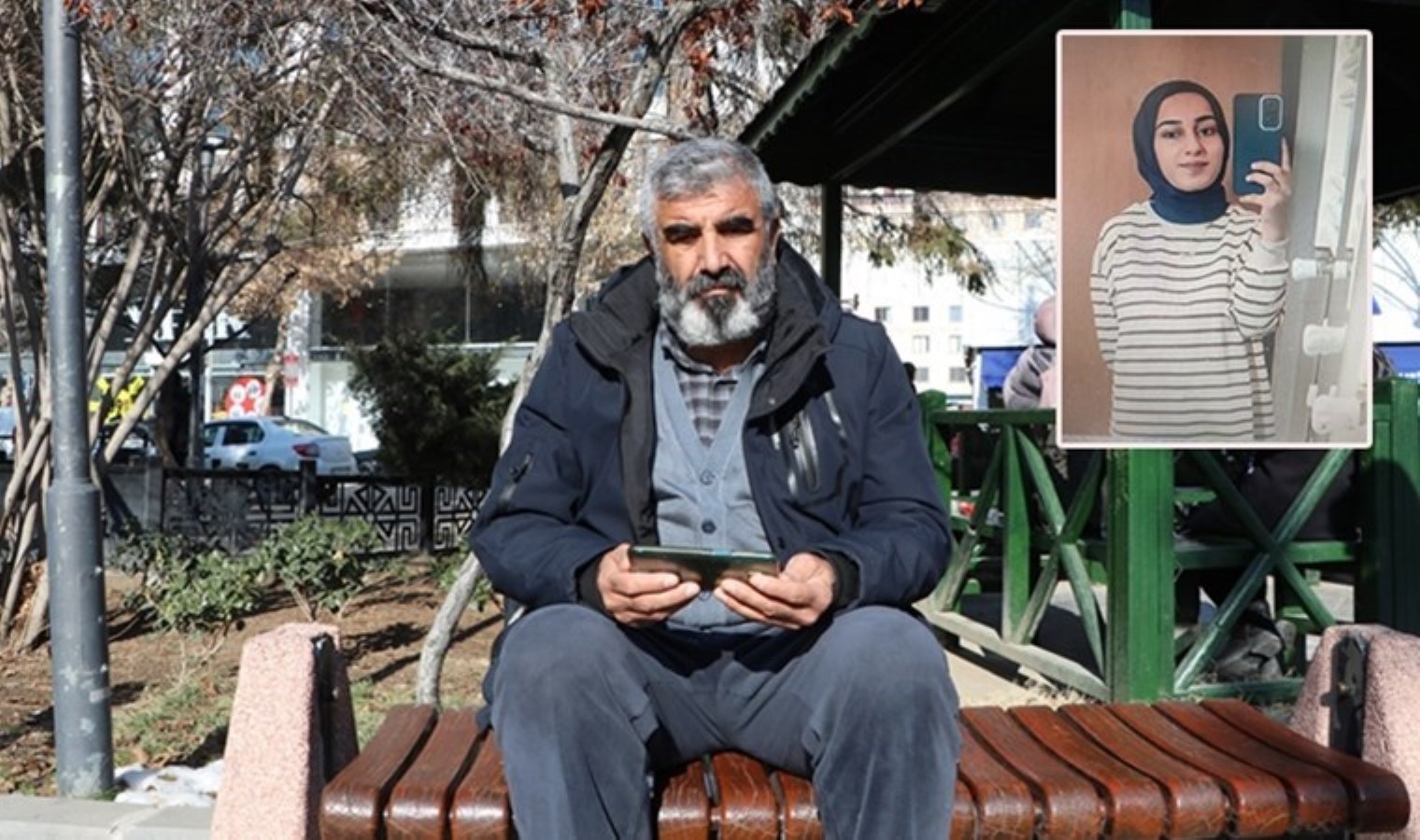 Rojin Kabaiş’in gezdiği yerlere gidip sırasına çiçek bıraktı