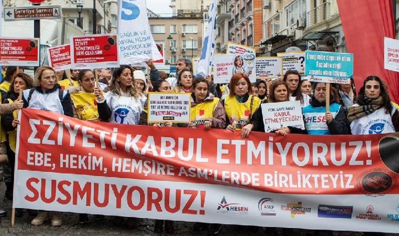 Sağlık meslek örgütleri ‘Eziyet Yönetmeliği’ne karşı bir araya geldi!