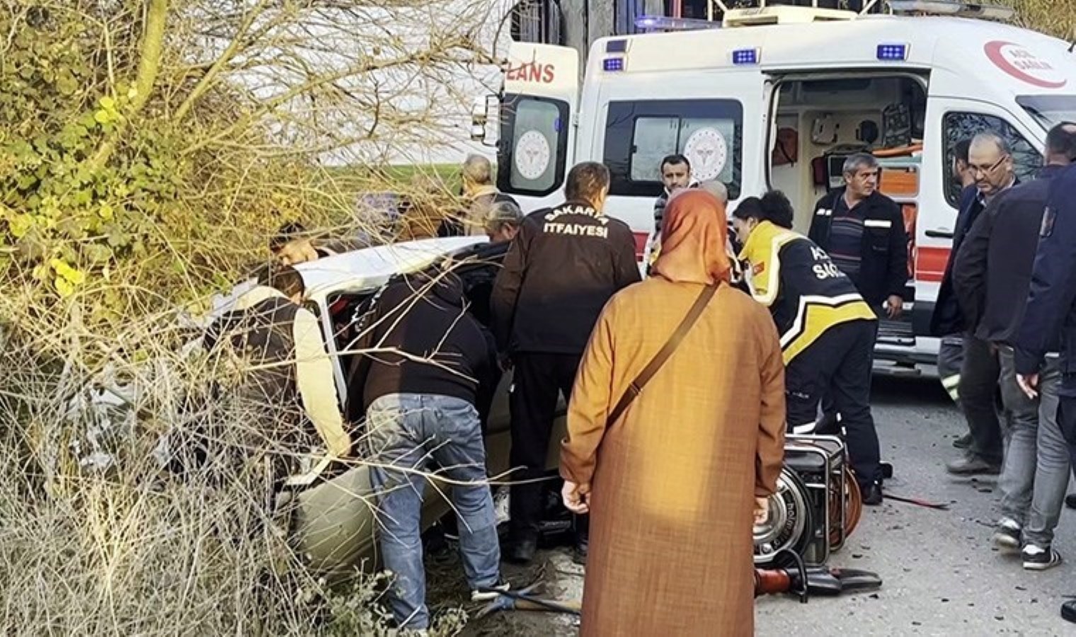 Sakarya’da feci kaza: Anne ve oğlu hayatını kaybetti