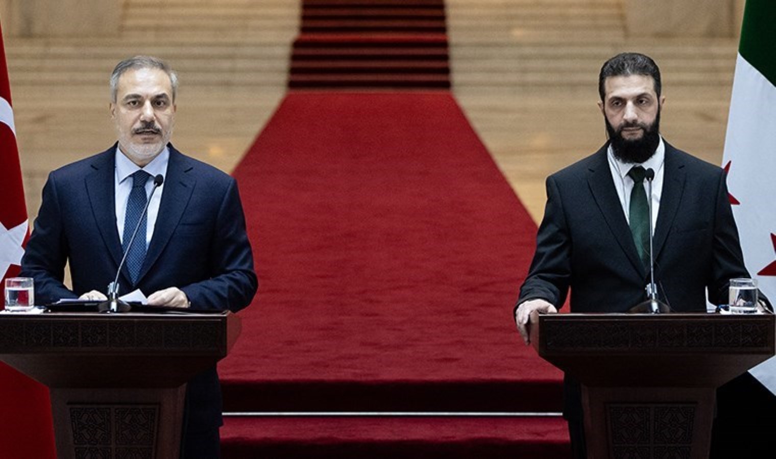 Şam’daki zirve sona erdi: Hakan Fidan ve HTŞ lideri Colani yeni dönemi açıkladı