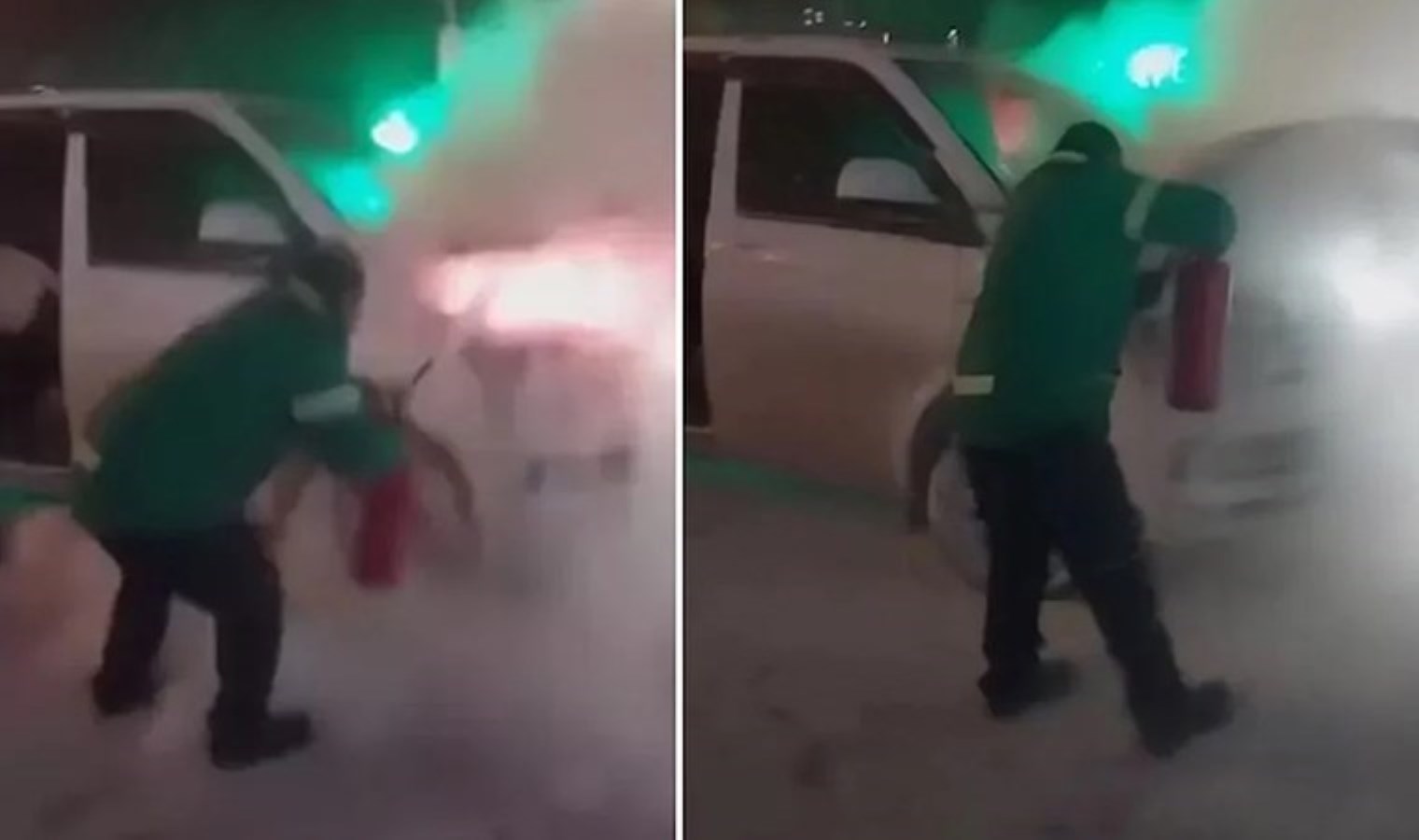 Samsun’da akaryakıt istasyonunda yangın paniği! Faciadan dönüldü…