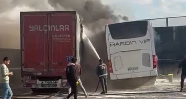 Şırnak’ta benzin istasyonunda korkutan yangın!