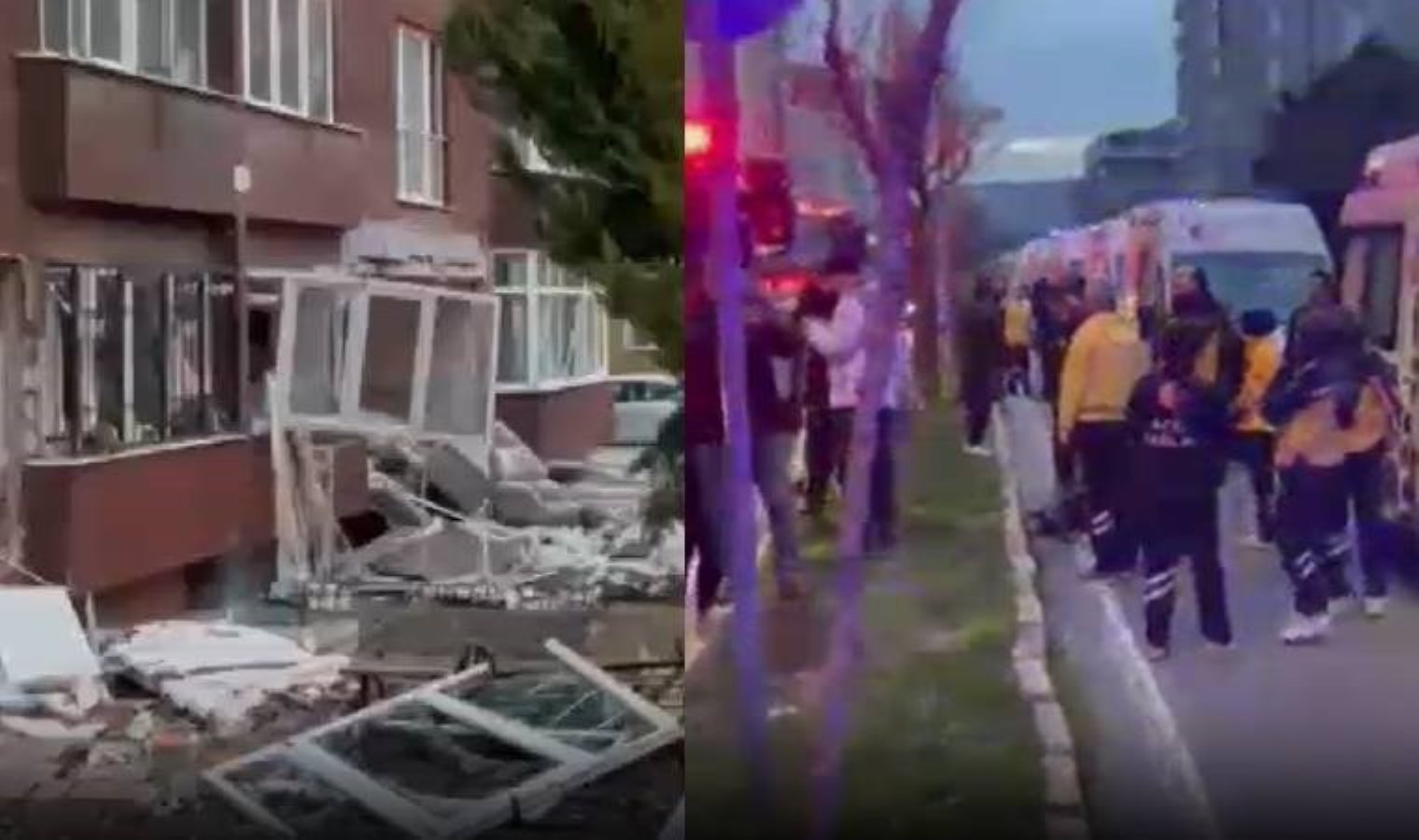 Son dakika… İstanbul’da 14 katlı binanın giriş katında patlama!