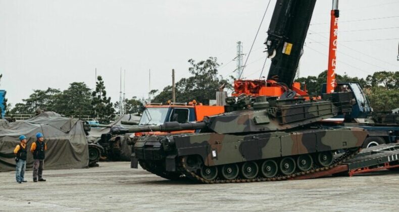 Tayvan, ABD’den onlarca tank teslim aldı