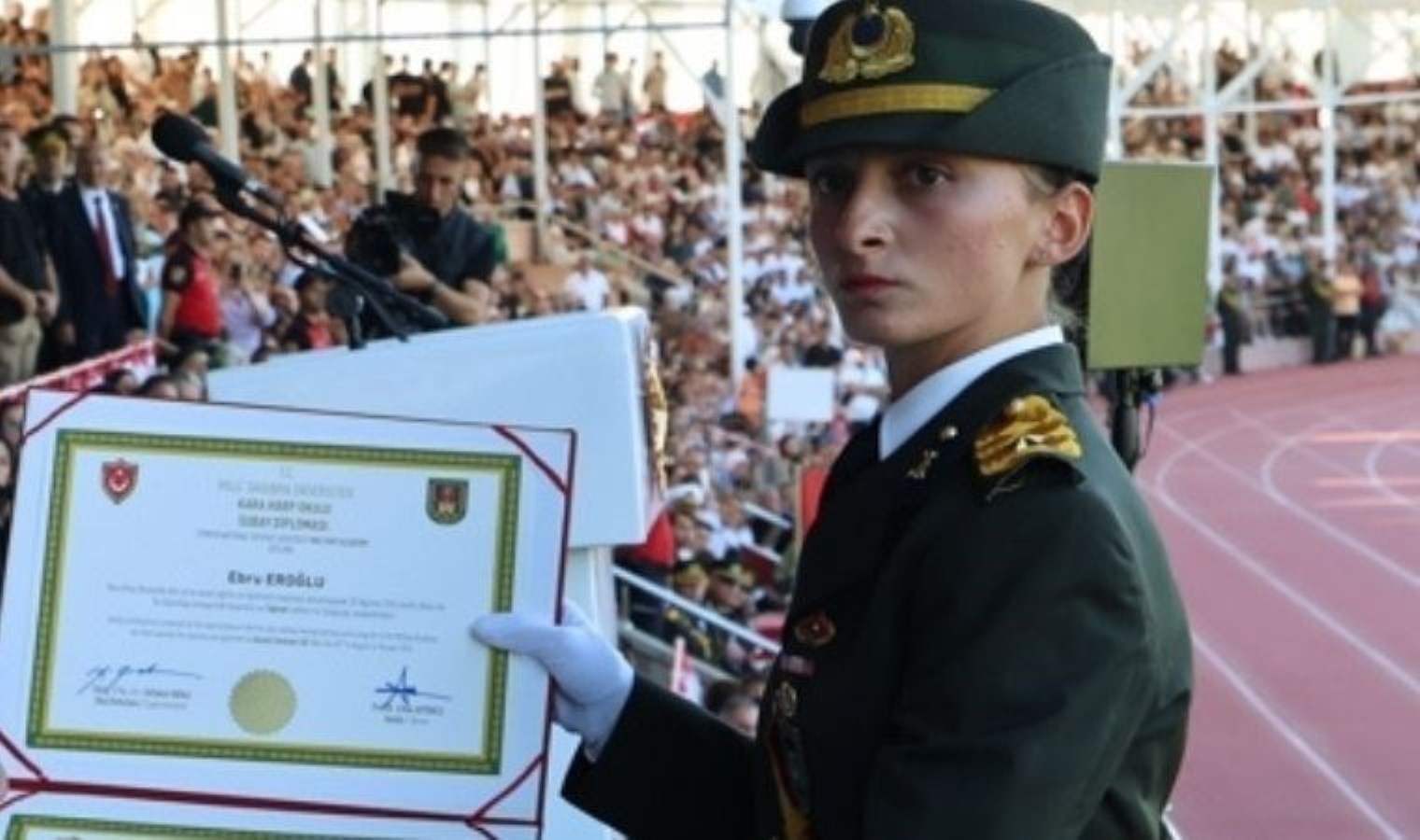 Teğmen Ebru Eroğlu’nun savunması ortaya çıktı: ‘Atatürk’ün izinden yürüyen…’