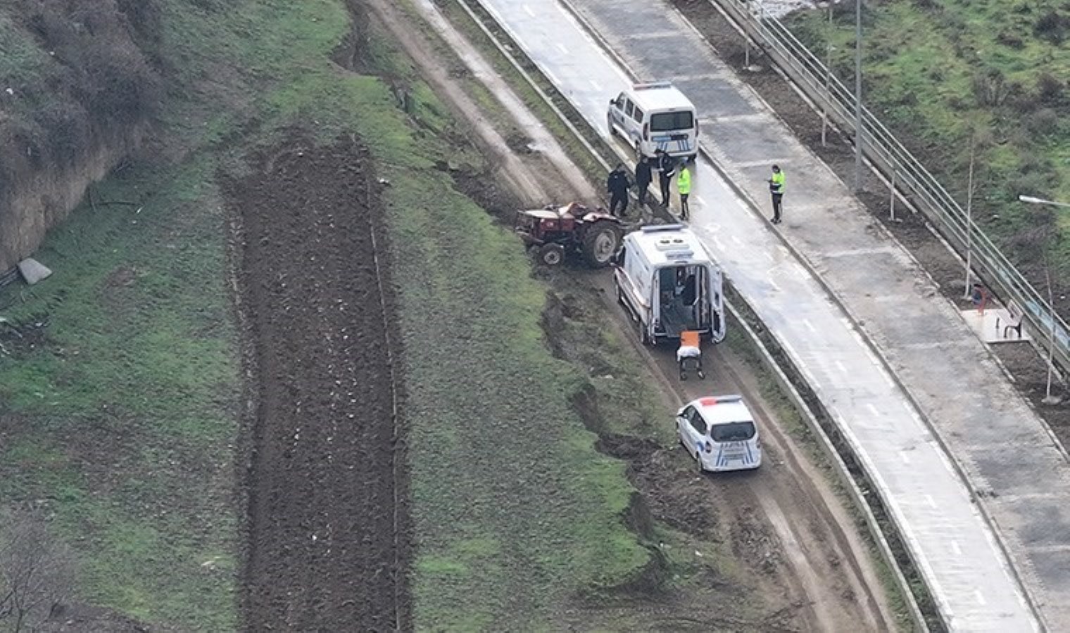 Tokat Erbaa’da traktör kazası: Sürücü hayatını kaybetti