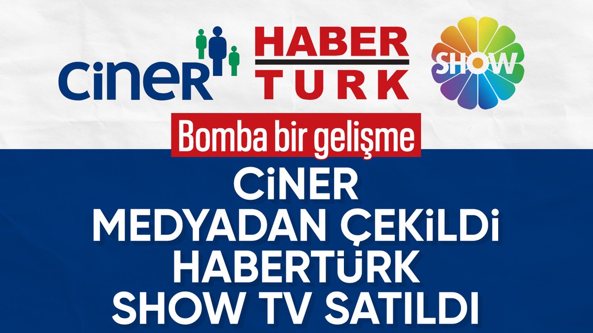 Turgay Ciner medyadan çekildi: Habertürk, Show Tv, Bloomberg HT satıldı