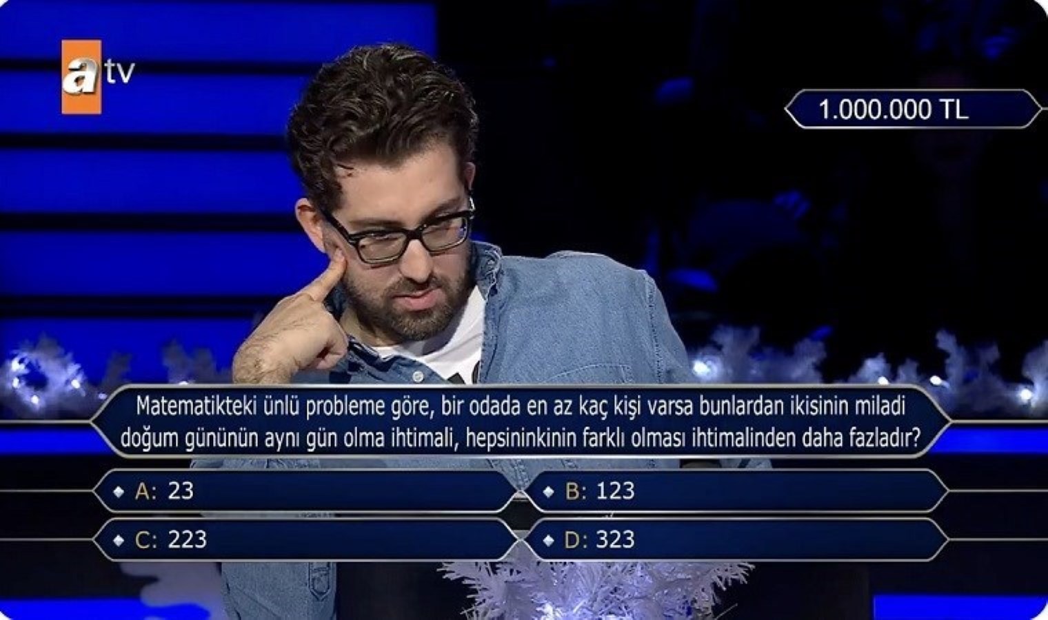 Ünlü isim Doğu Demirkol Kim Milyoner Olmak İster’e katılmıştı: ‘1 milyonluk soru hatalı iddiası’