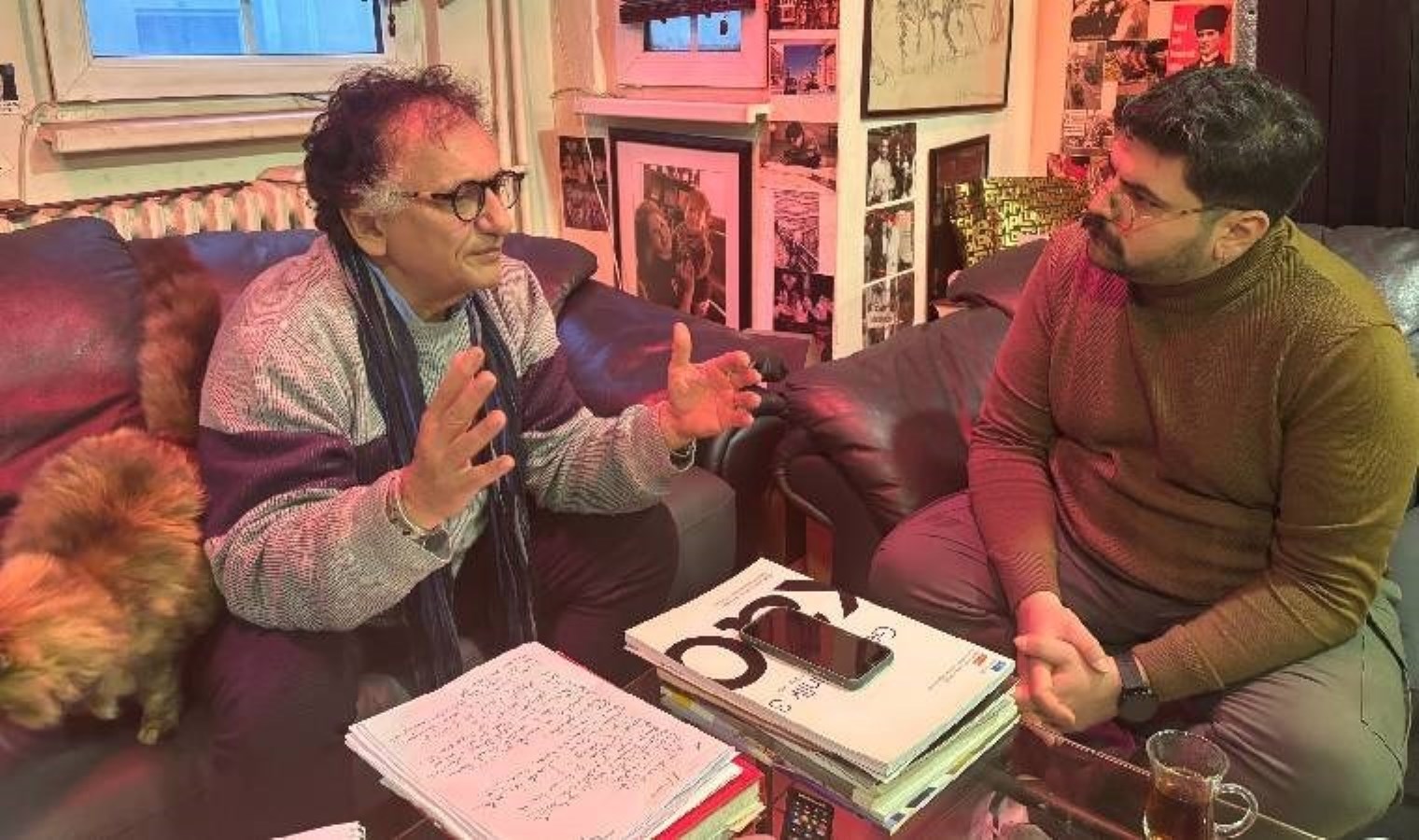 UPSD’nin 18 yıllık başkanlığını yapan gazetemizin yazarı ve sanatçı Bedri Baykam: ‘Haksızlıkların sesi olduk’