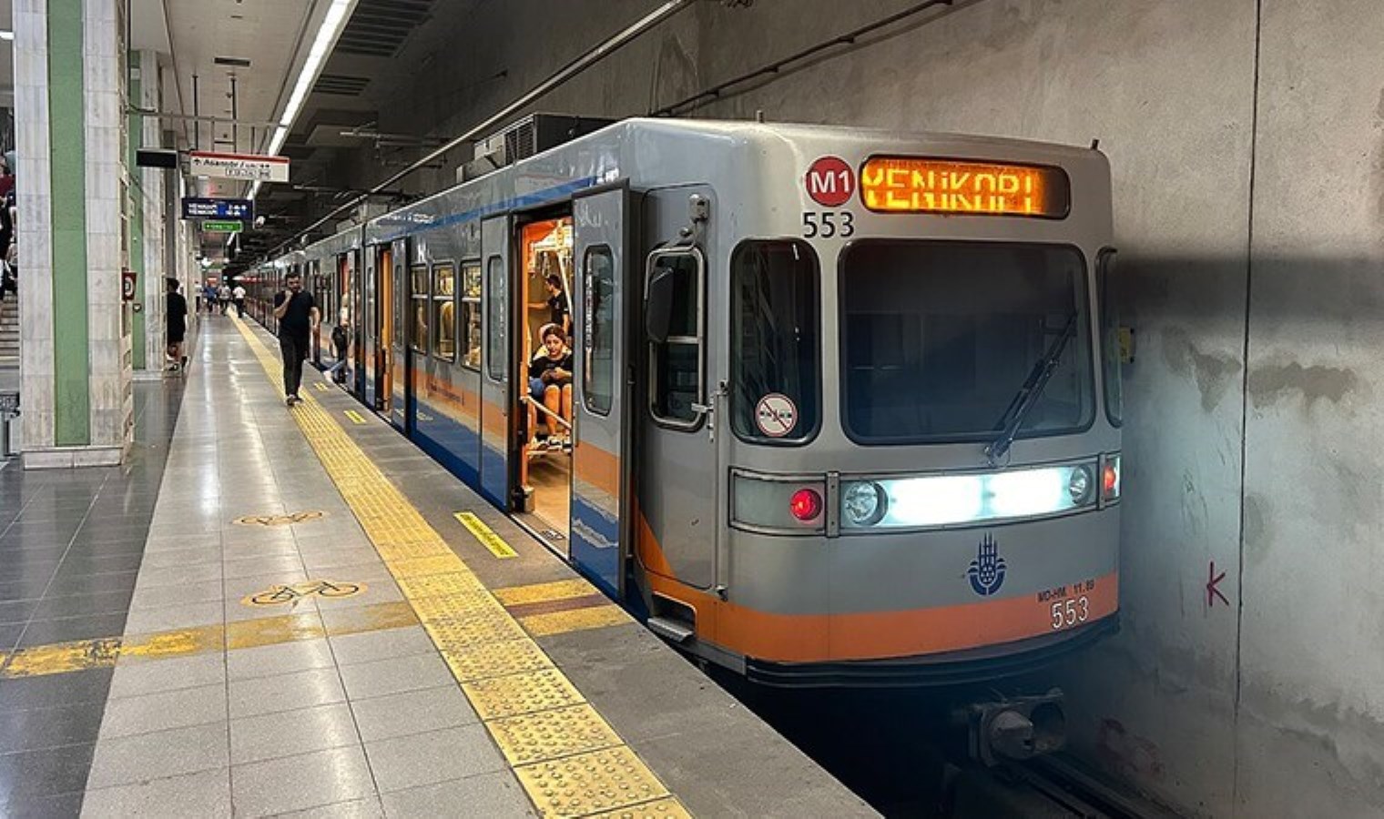 Yenikapı-Atatürk Havalimanı/Kirazlı Metro Hattı’nda teknik arıza: Seferler durduruldu
