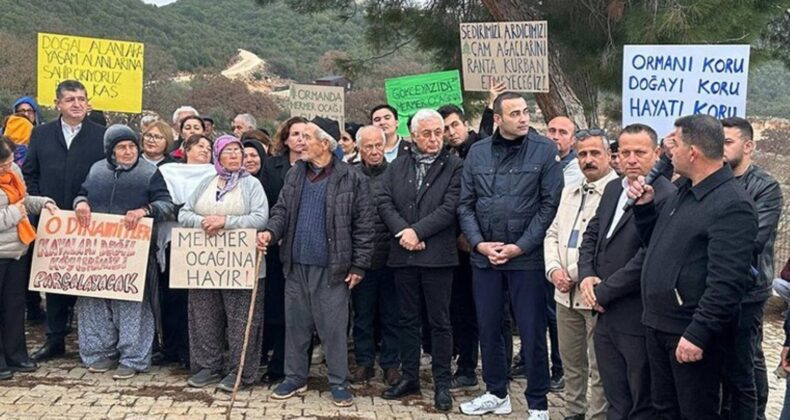 Yeşil Kaş, maden ve taş ocaklarına teslim ediliyor