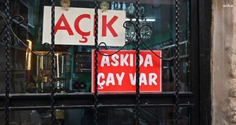 Yozgat’ta bir esnaf, ‘askıda çay’ uygulaması başlattı