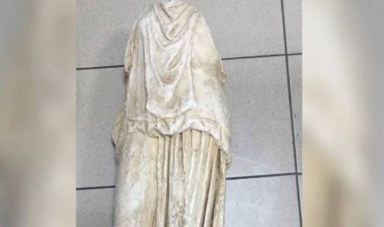 2 bin yıllık antik Yunan heykeli çöp poşetinde bulundu
