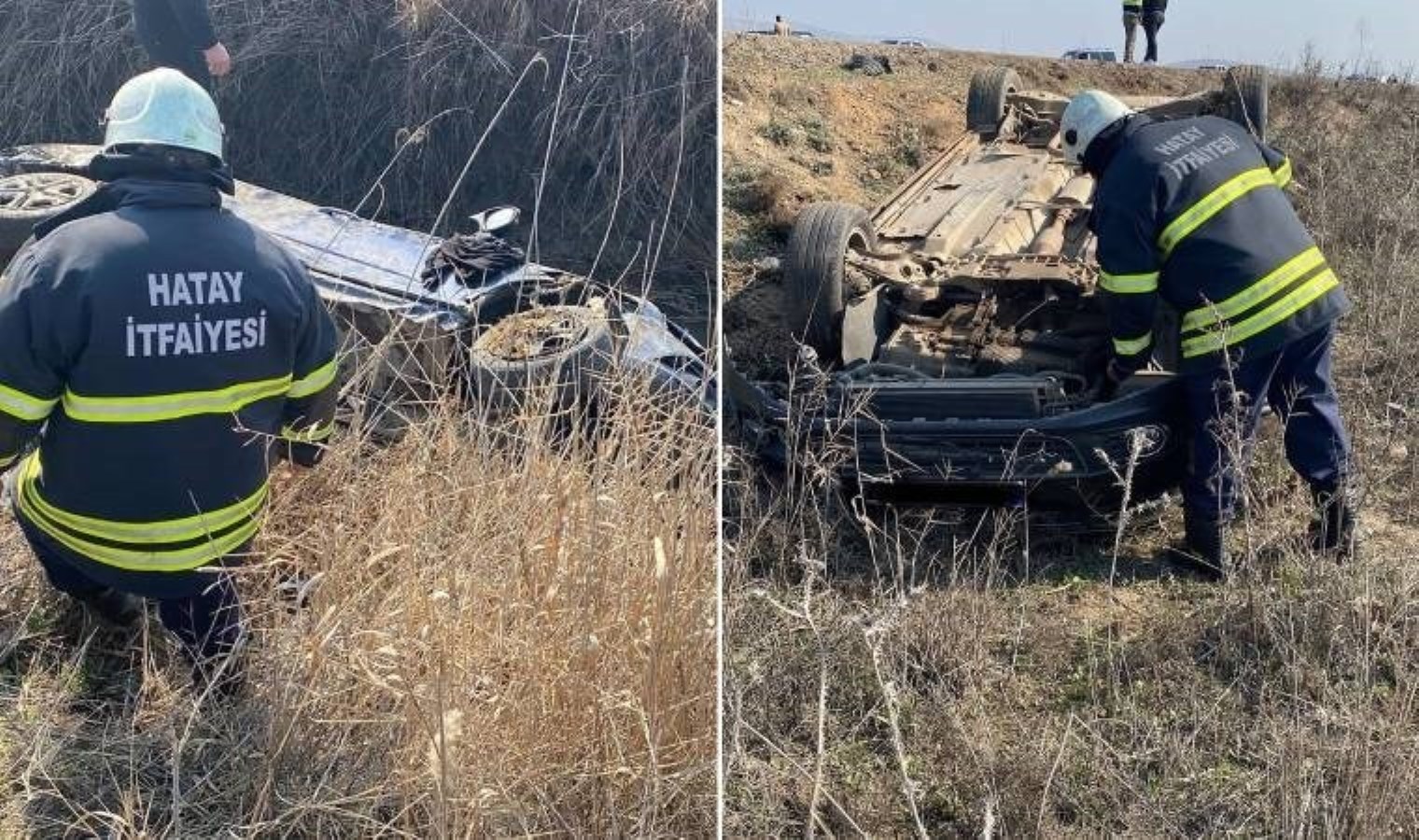 2 otomobil ve 1 motosiklet çarpıştı: 1 ölü, 8 yaralı