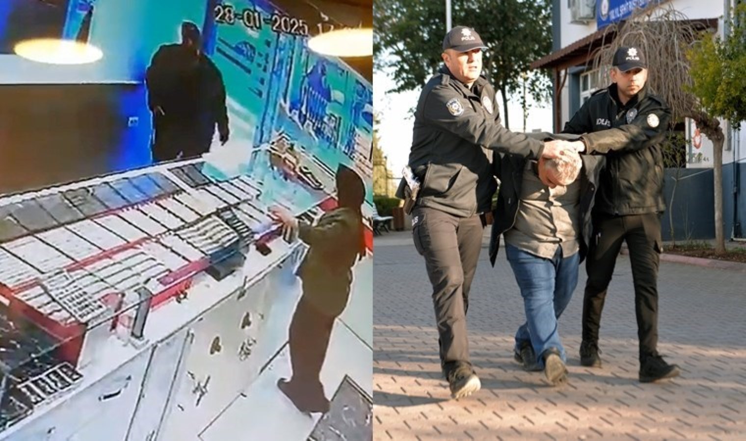 Adana’da silahlı soygun girişimi: Şüpheli tutuklandı