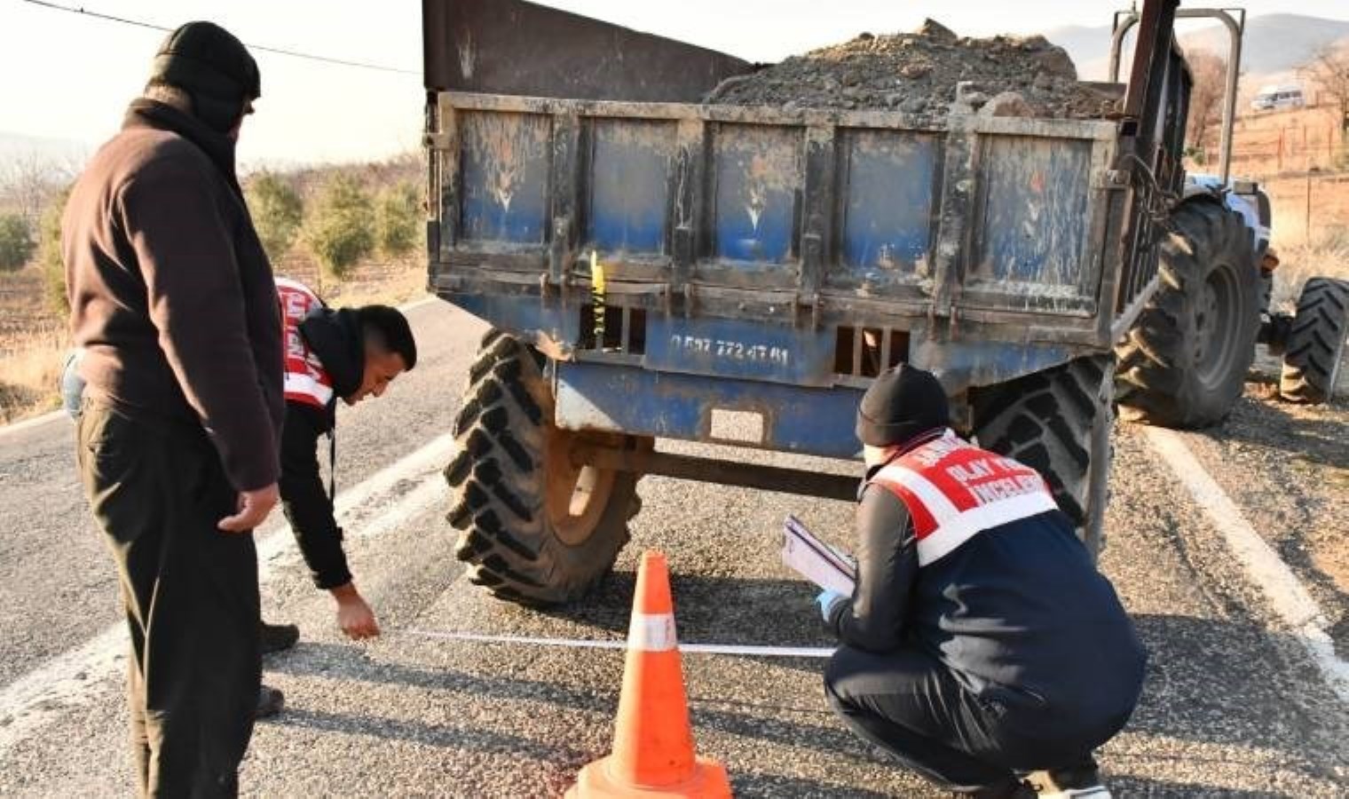 Adıyaman’da bir sürücü traktörden düşerek hayatını kaybetti