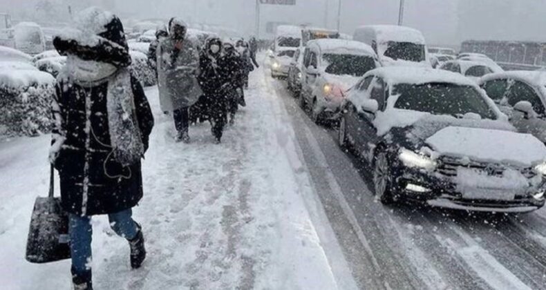 AKOM tarih verdi: İstanbul’a kar geliyor!