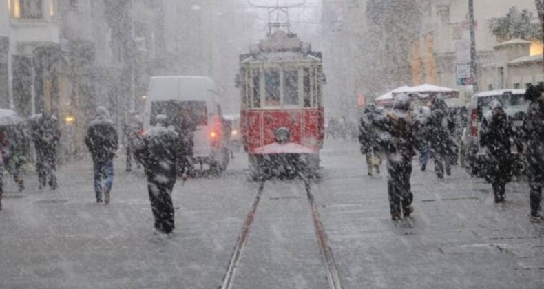 AKOM’dan yeni uyarı: İstanbul’a hem şiddetli rüzgar hem kar sağanağı geliyor!