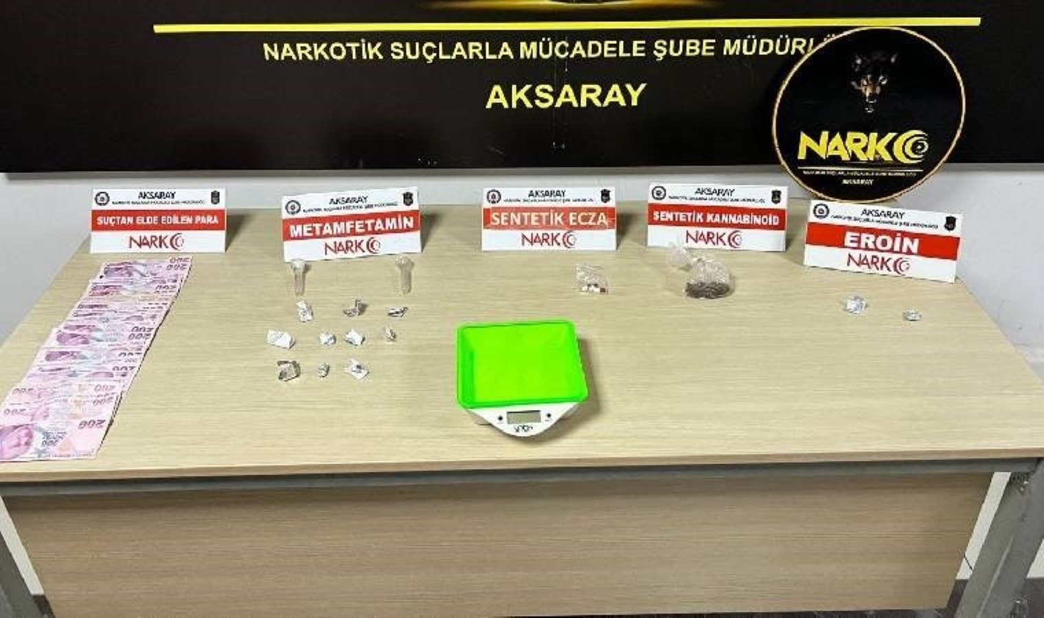 Aksaray’da uyuşturucu satıcılarına operasyon: 50 gözaltı!