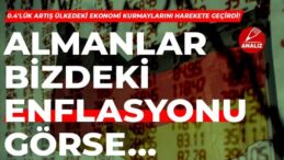 Almanya 0.4’lük enflasyon karşısında teyakkuza geçti: Türkiye yüzde 44’ü görmezden geldi!