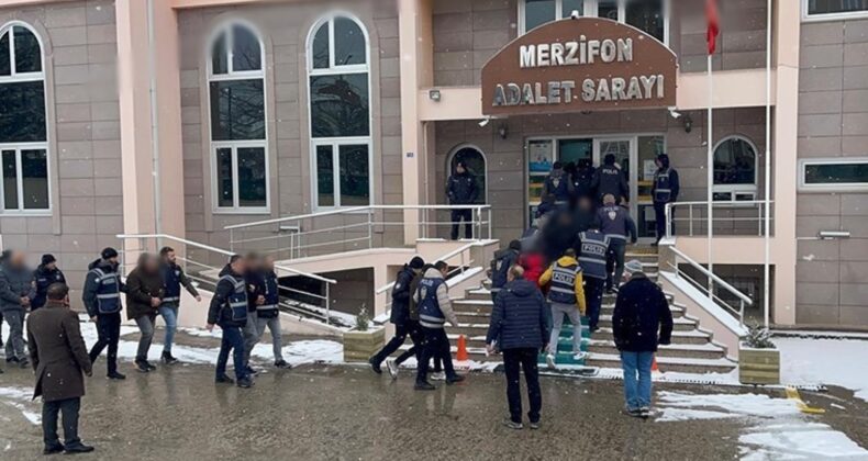 Amasya’da 8 milyon TL’lik bakır malzeme hırsızlığı: 4 kişi tutuklandı