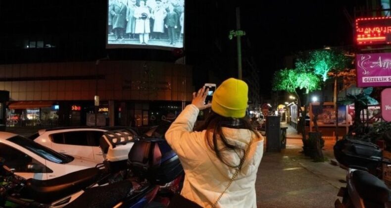 Atatürk, yapay zeka teknolojisiyle Balıkesirlilere seslendi