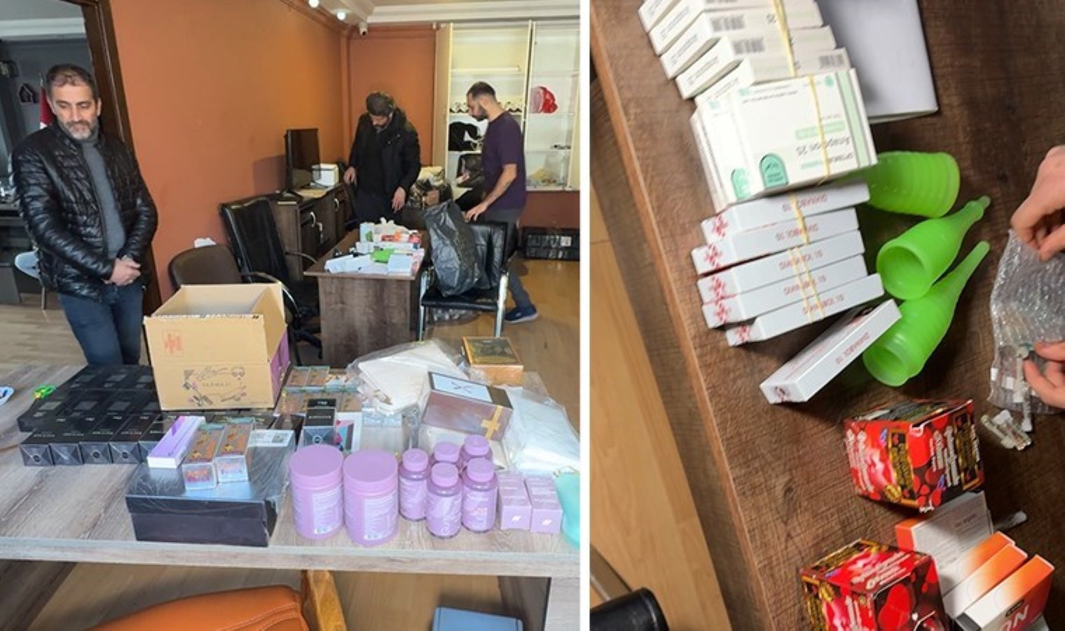 Avcılar’da kargo bürosuna baskın! İşyeri ‘sahte ürün’ deposu çıktı…