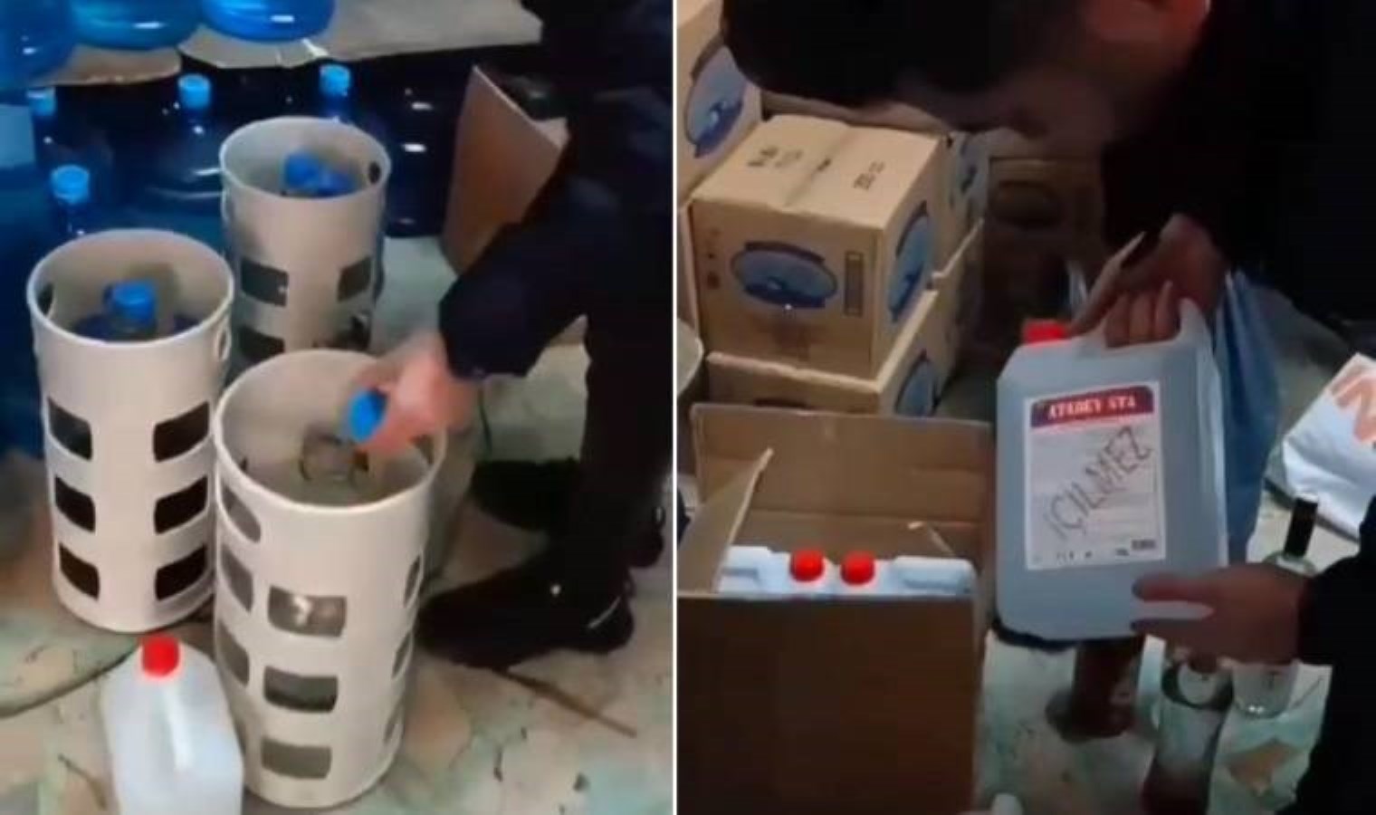 Beyoğlu’nda dükkanında sahte içki üreten ‘sucu’ tutuklandı