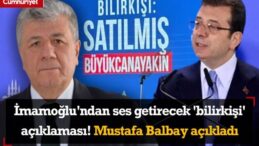 ‘Bilirkişi’ skandalı kamuoyuna açıklanmıştı: Balbay sürecin başını Cumhuriyet TV’ye anlatı!