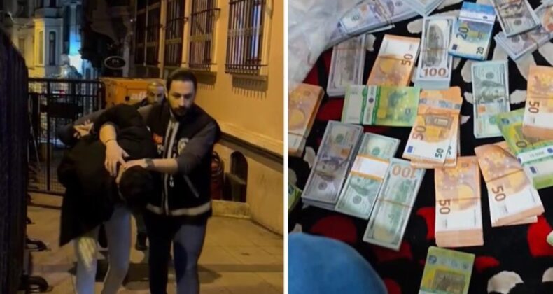 Binlerce Euro ve dolara el konuldu! Beyoğlu’nda ‘sahte döviz’ operasyonu